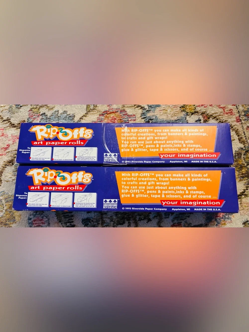 Hilroy Ripoffs Art Paper Rolls (1993)